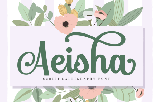 Aeisha: A Bold Script Font for Modern Brand Identity