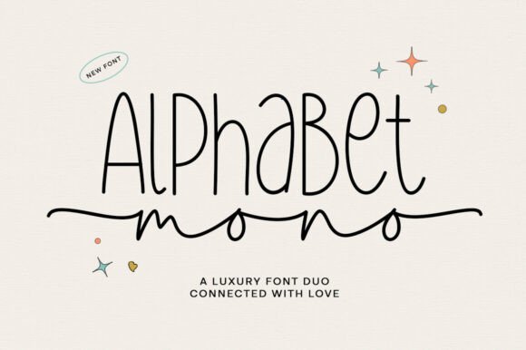 Alphabet Mono Duo: A Handwritten Font That Feels Like a Quiet Conversation