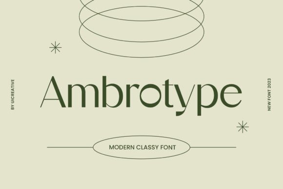 Ambrotype: A Modern Sans Serif Font That Elevates Real Business Branding