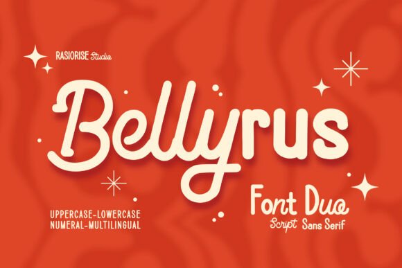 Bellyrus: A Friendly Font Duo for Warm, Human-Centered Branding