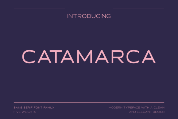 Catamarca Font: Clean, Confident Branding for Small Businesses
