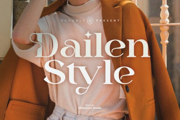 Dailen Style: A Refined Serif Font for Digital Branding