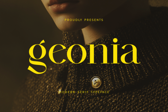 Geonia: A Serif Font That Makes Your Brand Feel Thoughtful