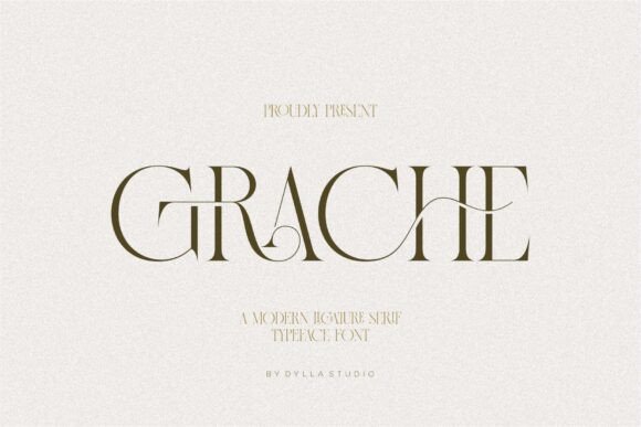 Grache: A Modern Serif Font for Digital Brand Clarity