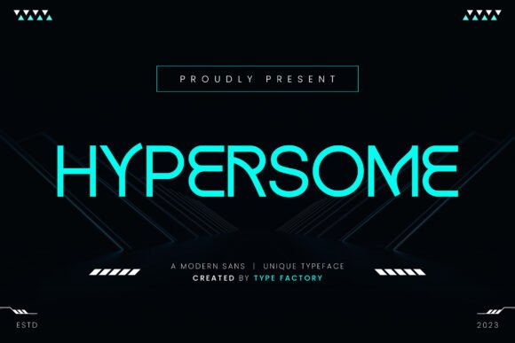 Hypersome: A Clean, Confident Sans Serif Font for Small Business Brands