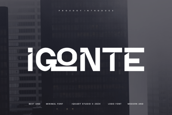 Igonte: A Sharp, Stylish Sans Serif for Editorial Clarity