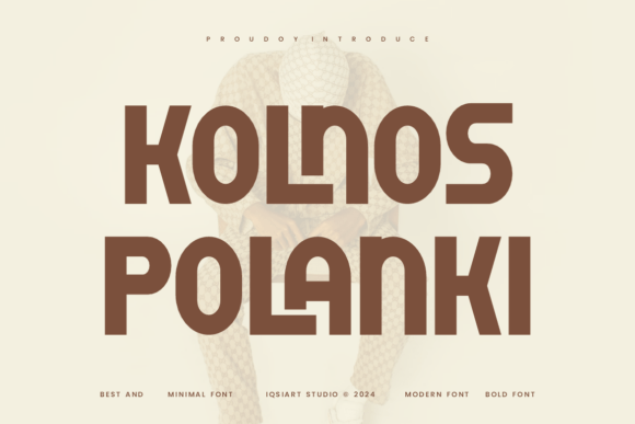 Kolnos Polanki: A Bold Sans Serif Font for Handmade Brands
