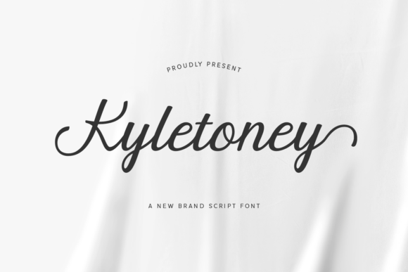 Kyletoney Script Font for Handmade Labels & Invitations