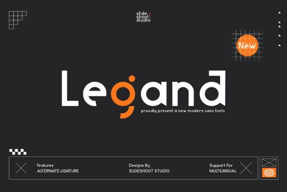 Legand: A Modern Sans Serif Font for Digital Branding