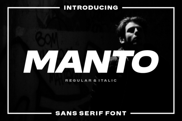 Manto: A Bold Sans Serif Font for Digital Clarity