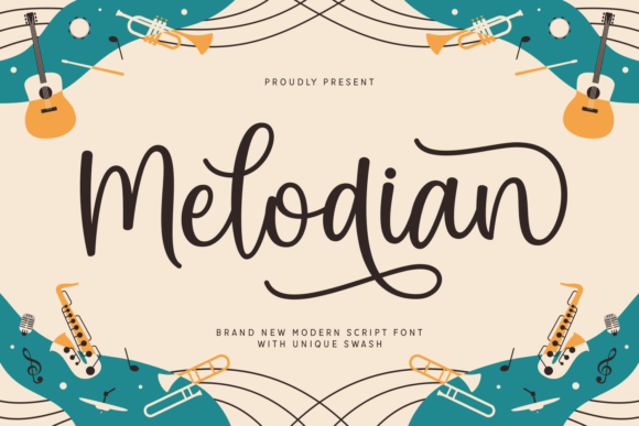 Melodian: A Playful Modern Script Font for Handmade Creators