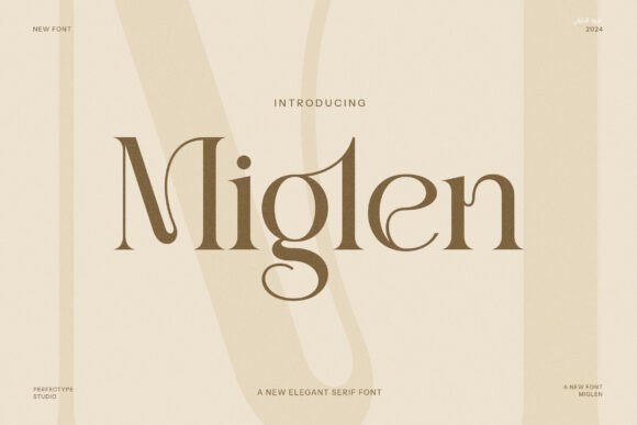 Miglen: A Serif Font That Breathes Quiet Confidence