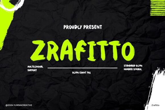 Zrafitto: The Handwritten Font That Makes Your Campaign Feel Human